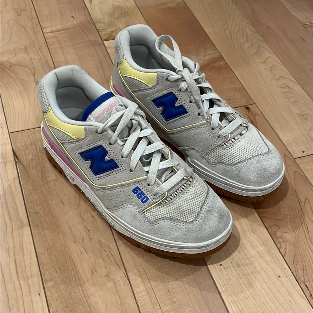 New Balance 550 'Sea Salt Marine Blue' sneakers